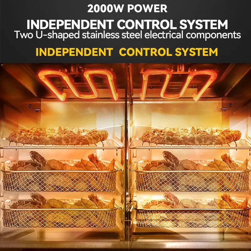 Новинка горячая Распродажа воздушная фритюрница 24 л духовка без масла большая емкость электрическая воздушные фритюрницы с цифровым