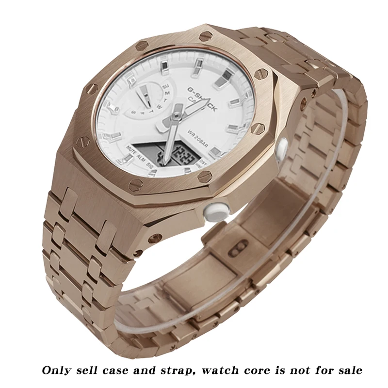 Wholesale price for G Shock GMA-S2100 modification stainless steel watch strap and metal case for replacement