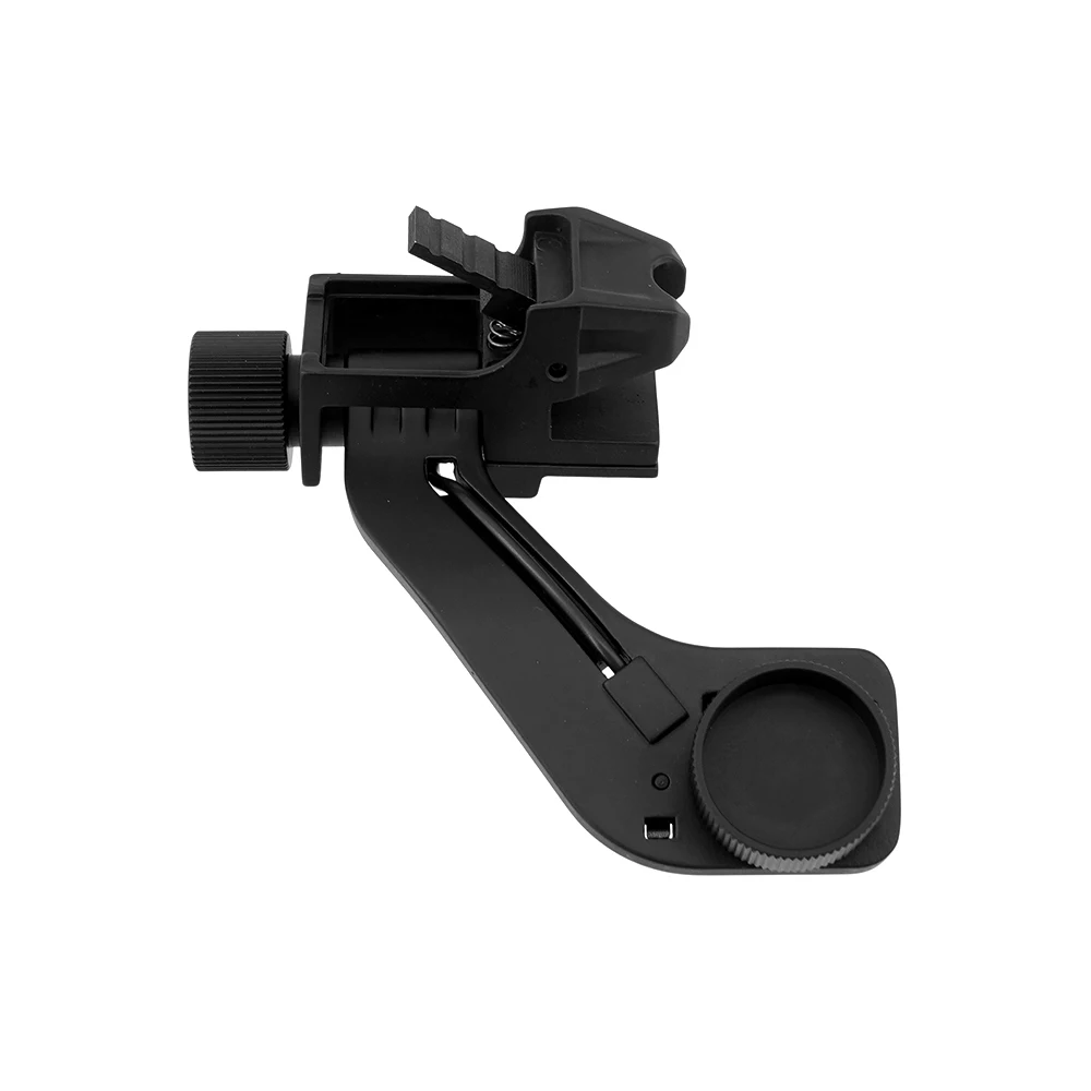 Aluminum Alloy J-Arm PVS 14 Night Vision Mount, Rhino Mount PVS 14 J Arm NVG Mount  PVS 14 J Arm Helmet Horn Interface