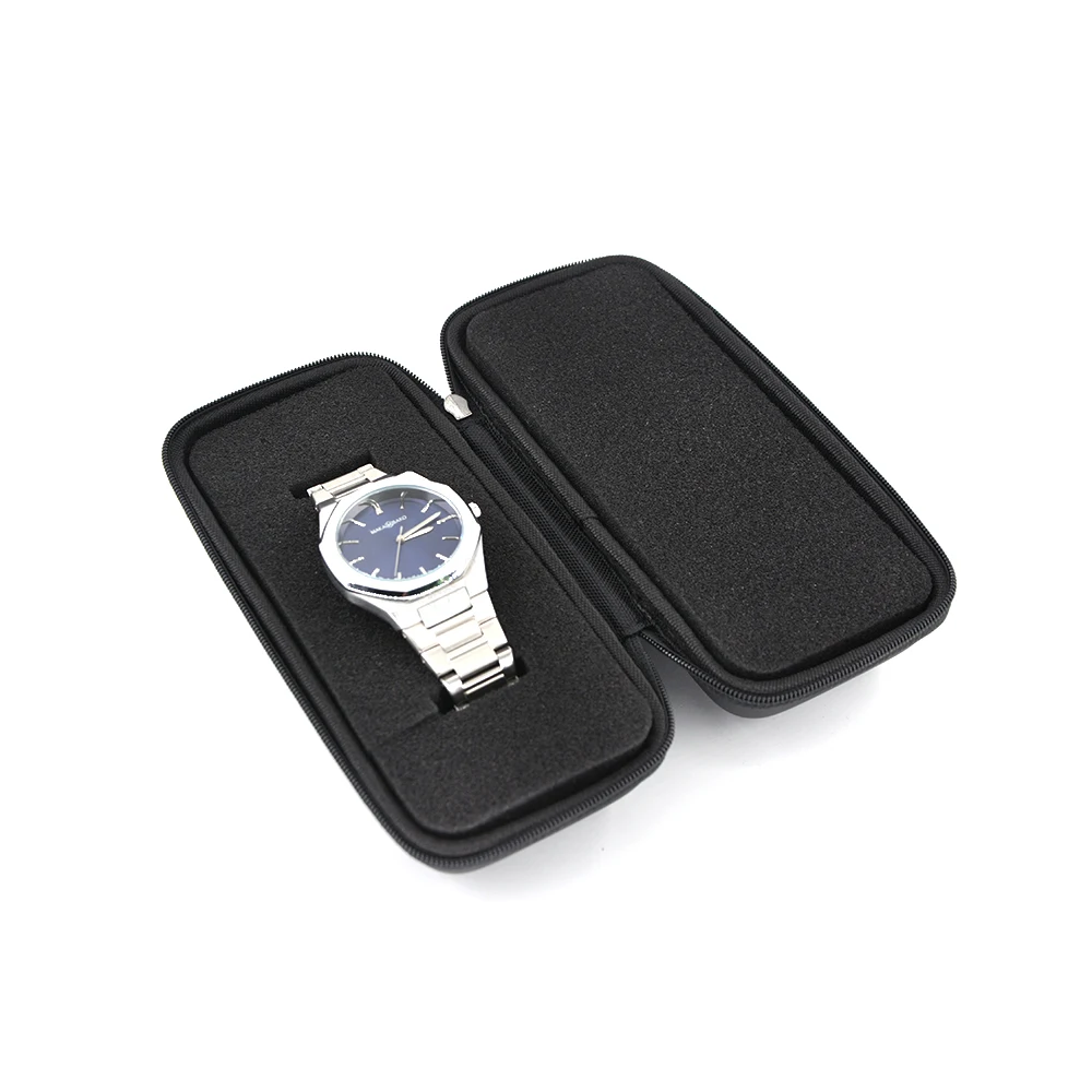 
High Quality 1 Slot Waterproof Box Dust Proof Watch Case Customized Logo Shockproof Watch Storage Gift Box 