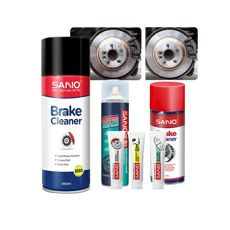 SANVO Brake Cleaner Refillable Sprayer Drum Car Euro Parts Gunk Bunnings for Sale Liquid Brake Cleaner