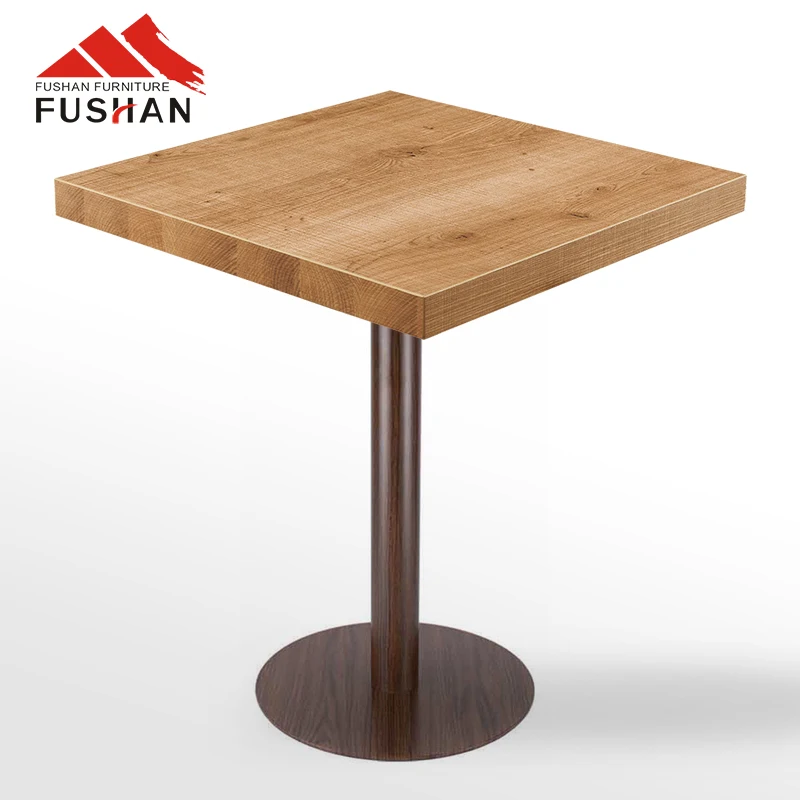 Factory Wholesale Modern Style Metal Base Frame Cafe Bistro Table Furniture