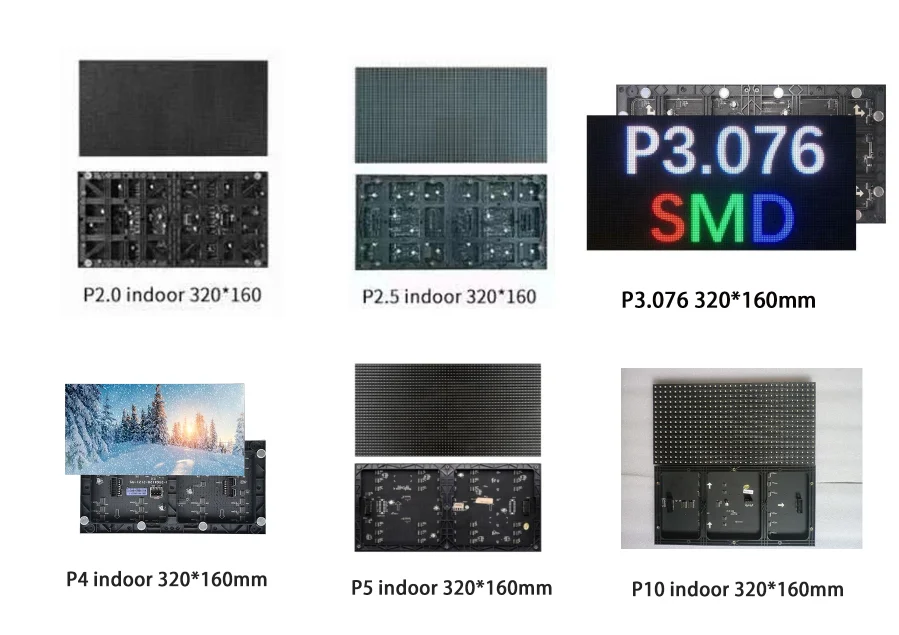 Полноцветный HD светодиодный дисплей Индивидуальный размер P2 P3 P4 P5 внутренний SMD модуль
