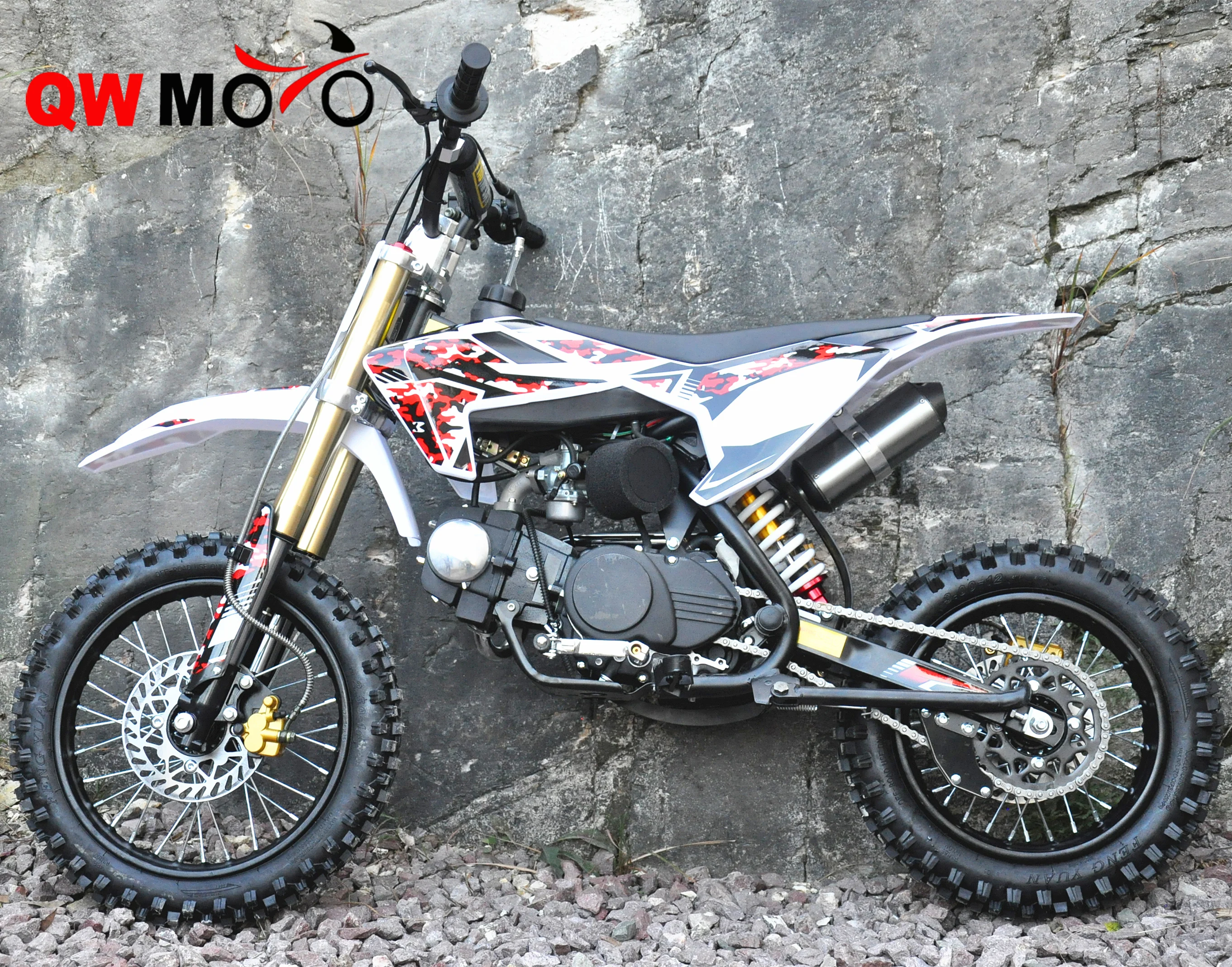 Высокопроизводительный Кроссовый мини-велосипед 125cc, питбайк 125cc