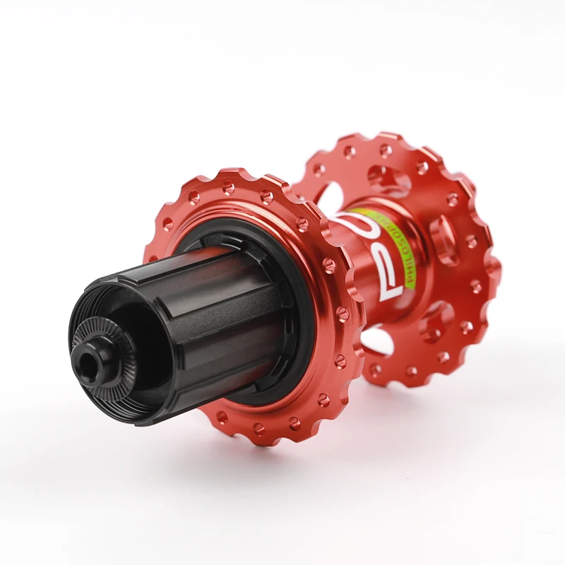 POLSO MH019 MTB Hub 32holes Light Weight Quick Release 8-11S Dirt Hub 135mm 120 clicks Noisy Mountain Bicycle Hub