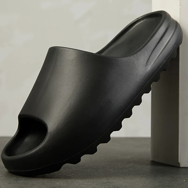 2022 BOYA Latest designs summer sublimation slides waterproof customized logo men flat EVA slides slipper