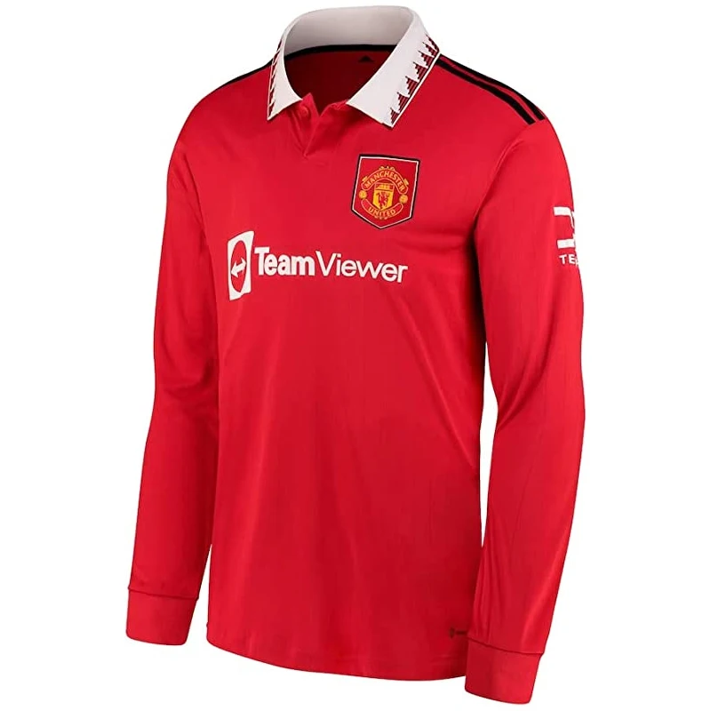 Custom Logo OEM Colorful Athletic Sports Wear Dry Fit Quick Dry Blank Sublimation Print Polo Soccer T Shirts Football Jersey