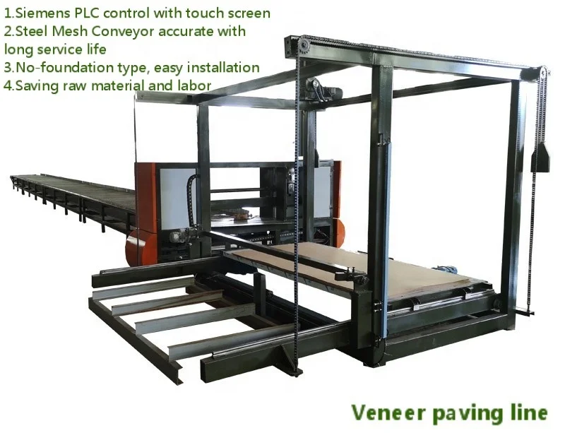 Plywood Making Machine Debarker Wood+based+panels+machinery Wood 22.5h/day 220V-550V Assembled Woodworking Provided Sinoeuro 1%