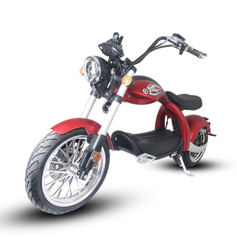 EEC 60V 20AH 2000w электрический скутер Citycoco с толстыми шинами