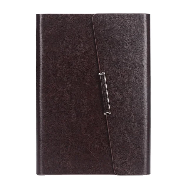 A5 Size Diary Book Pu Leather Plain Notebook Custom Printed Journal