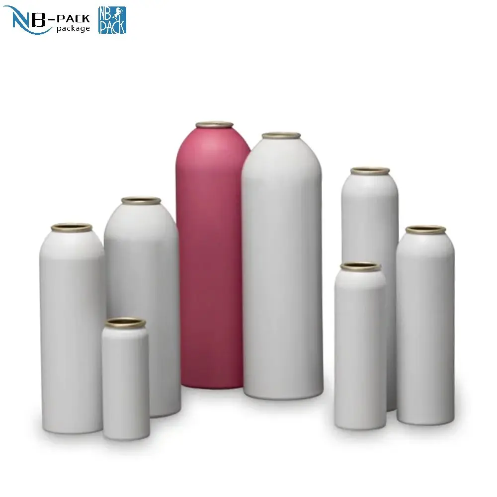 Aluminum Aerosol Canister Empty Oxygen Fresh Air Cans with Pump Sprayer for Personal Care Industrial Use