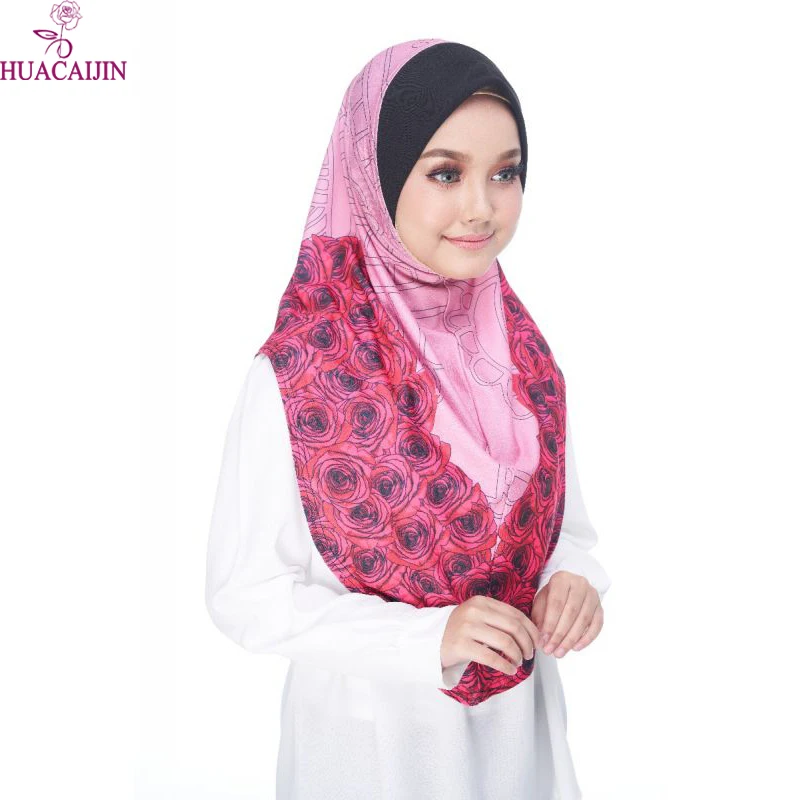 Bawal Cotton Voile Instant Chiffon Satin Plain Saji Bertingkat Inner Shawl China Pin Pleated Fareha Borong Printed Tudung