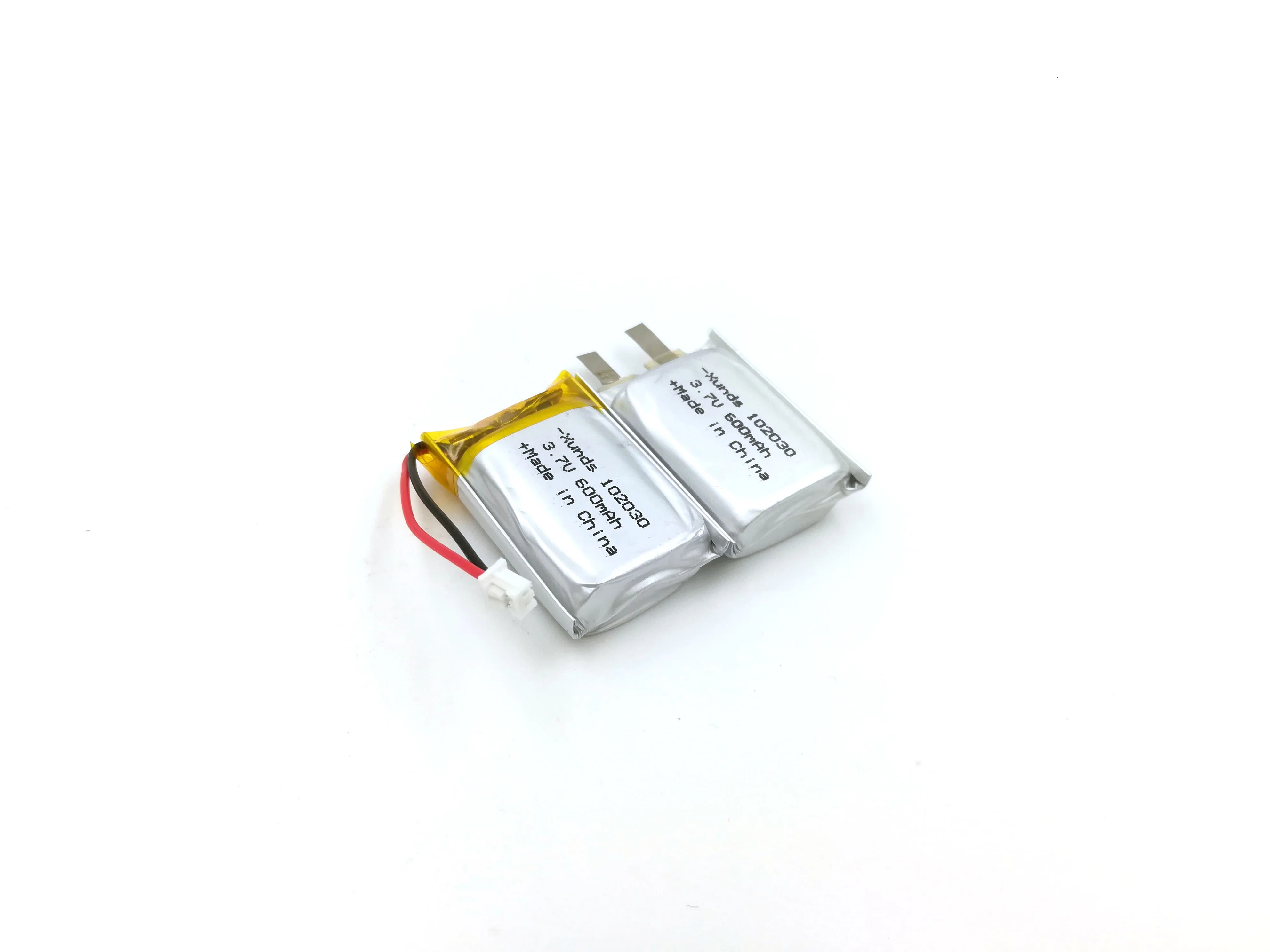 Manufacturer wholesale high quality rechargeable polymer lithium battery 3.7V 600mA 102030