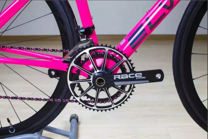 SUMC bike chain all hollow Semi-Hollow no hollow ultralight 11 speed bicycle chain with magic buckle in many different colour