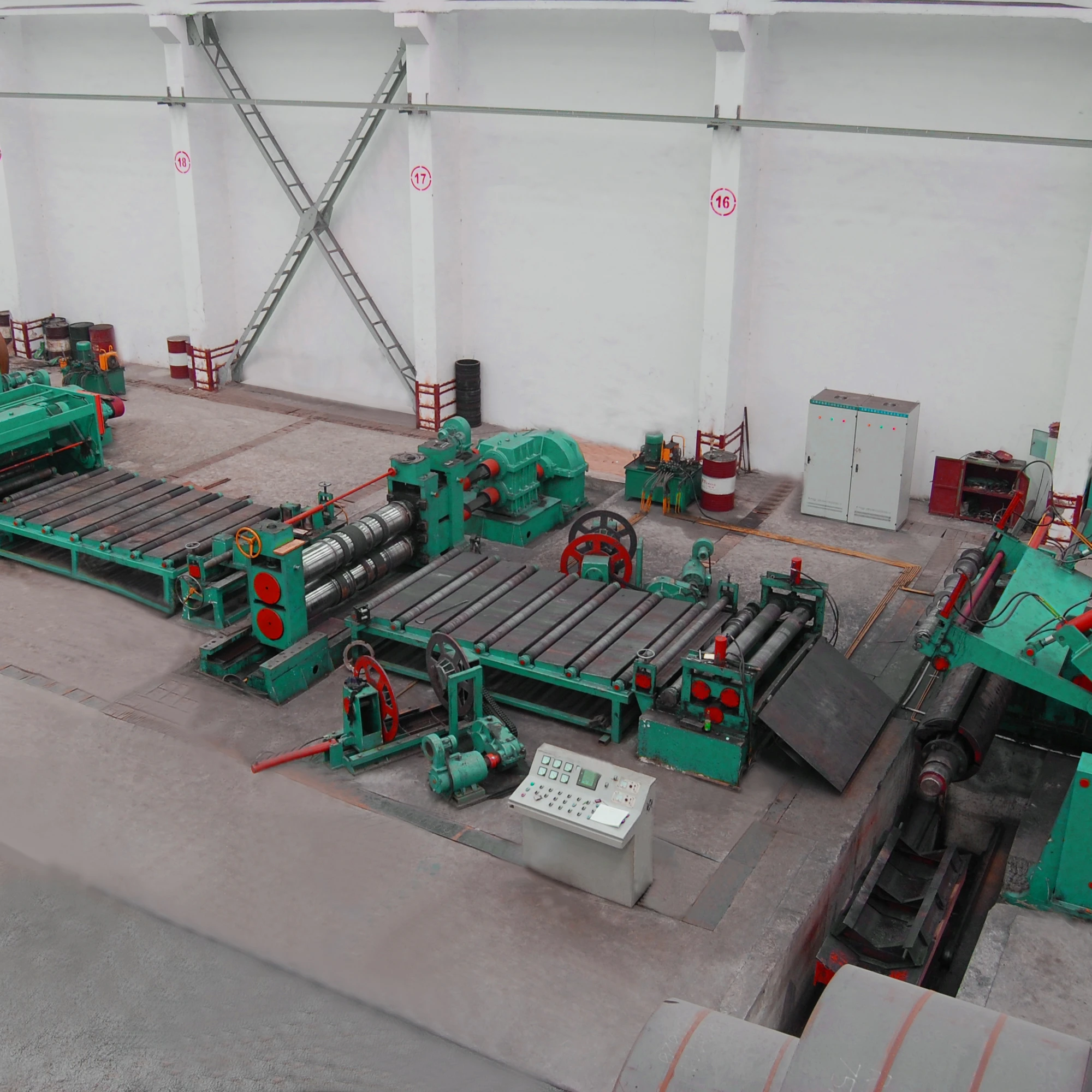 Longitudinal line 3mm, longitudinal and longitudinal line, galvanized coil, longitudinal machine