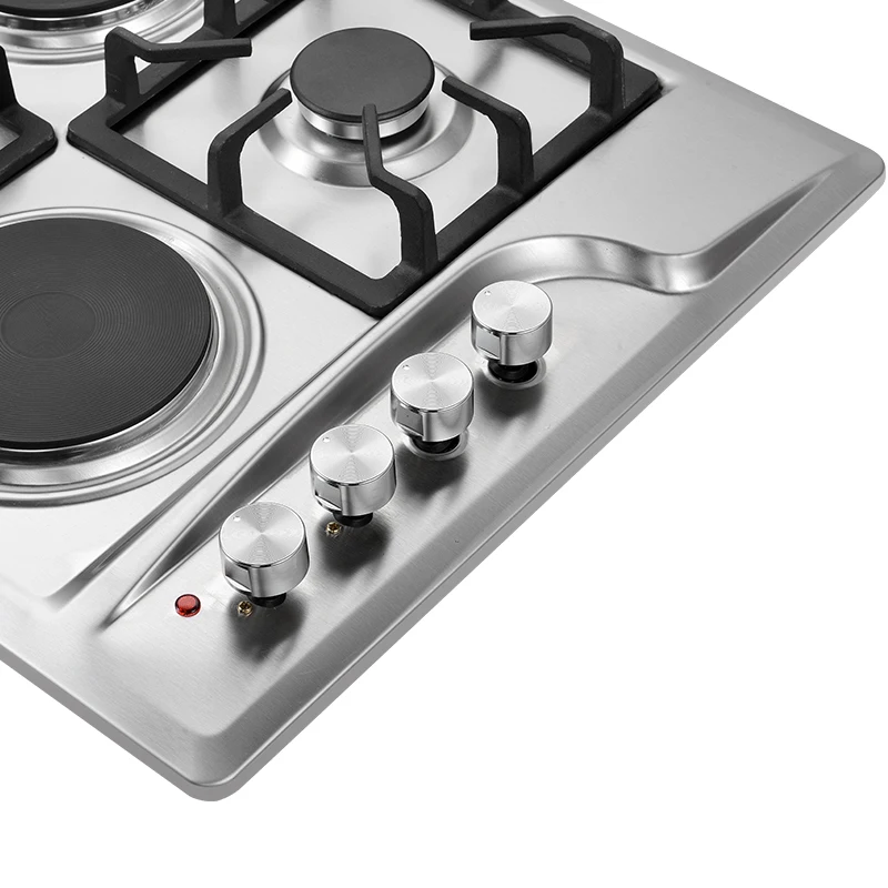 4 Burner Gas Cooktop Factory New Model Built In Electric Gas Stove With High Quality