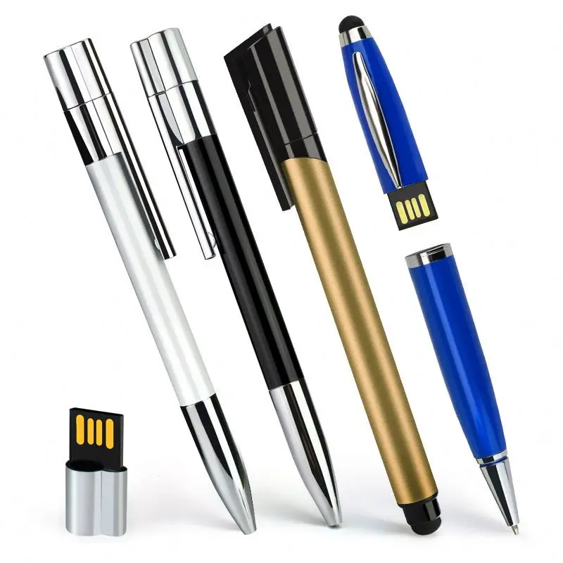 Hot Oem Usb 2.0, Pendrives Metal Flash Drive Stylus Touch Usb Drive Pen 16gb Usb Memory Stick Waterproof Promotional Pens/