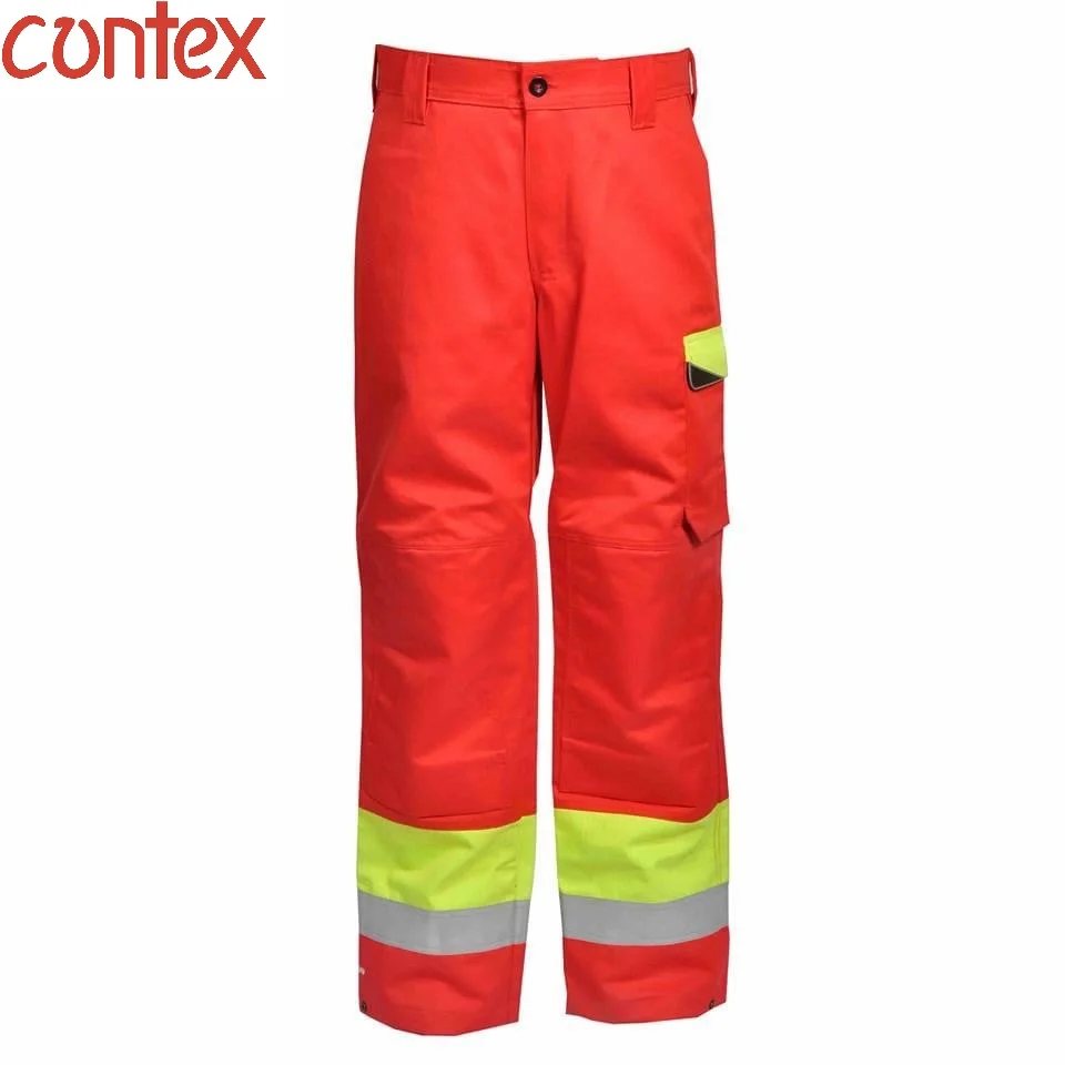 Спецодежда WW высокая видимость Hivis Hi Viz огнестойкие FR светоотражающие ленты брюки