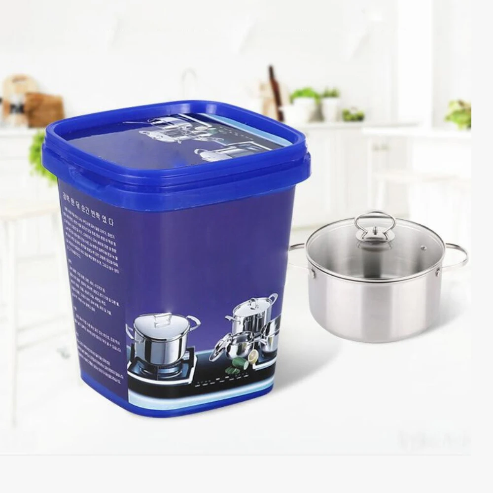 kitchen Stainless Steel Cookware Cleaning Paste with All