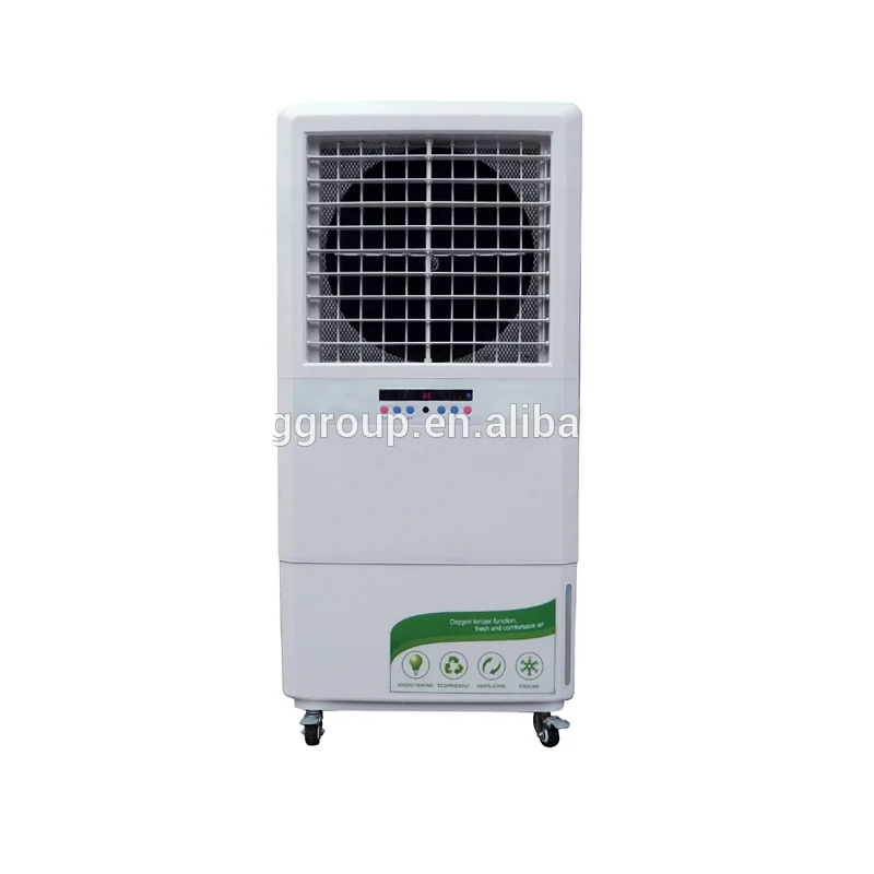 Evaporative portable air water cooler with 4000cmh airflow