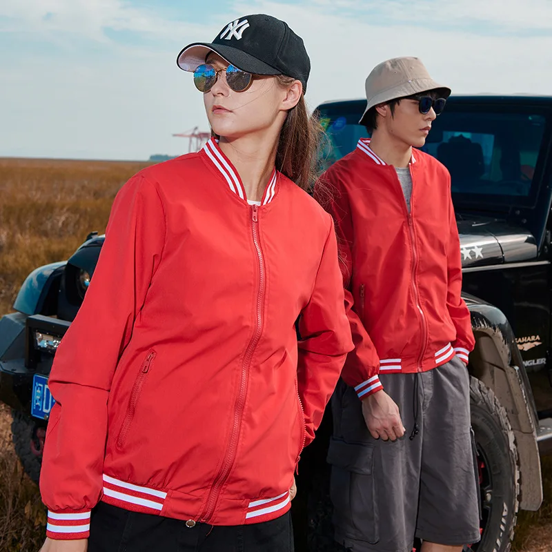 Wholesale Baseball Jacket Custom Outdoor Windbreaker For Varsity Jacket Man Pilot Waterproof Plus Size Bomber Jackets