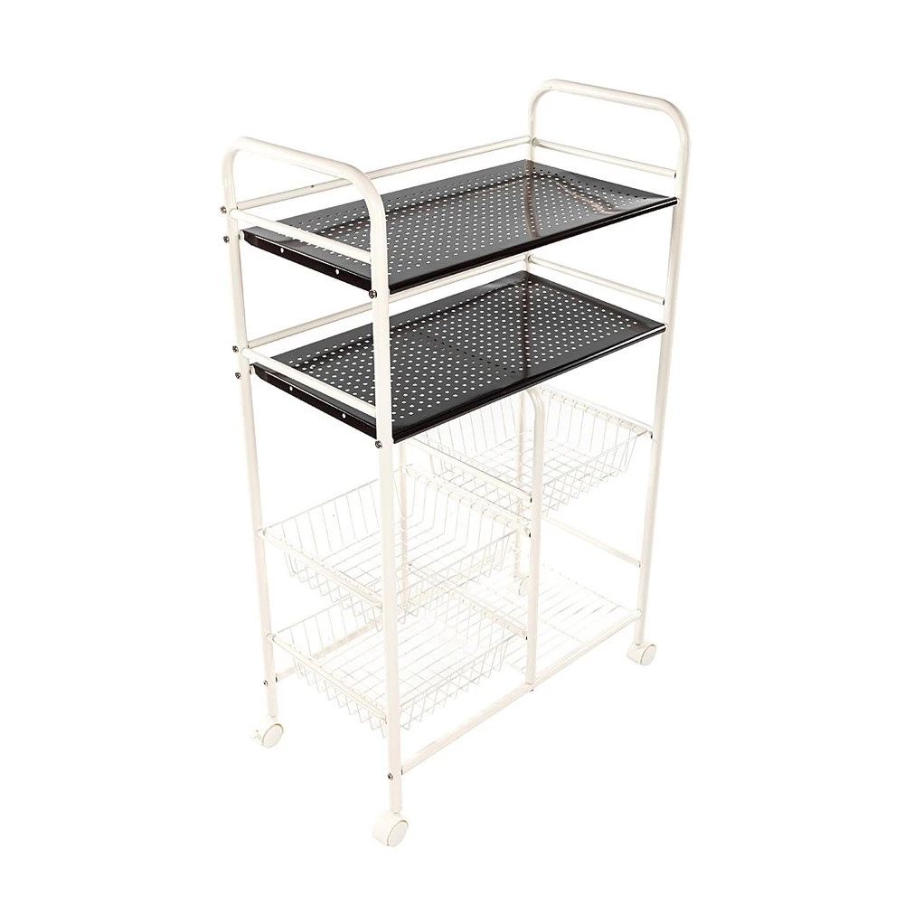Stability Two layer Baker Rack Vertical Bakers Rack Cover For Proofing Holder Shelf For CookerPot Oven