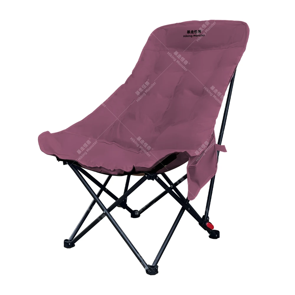 High quality lightweight and convenient cotton folding Moon chair Comfortable, relaxing and easy to store camping folding chair