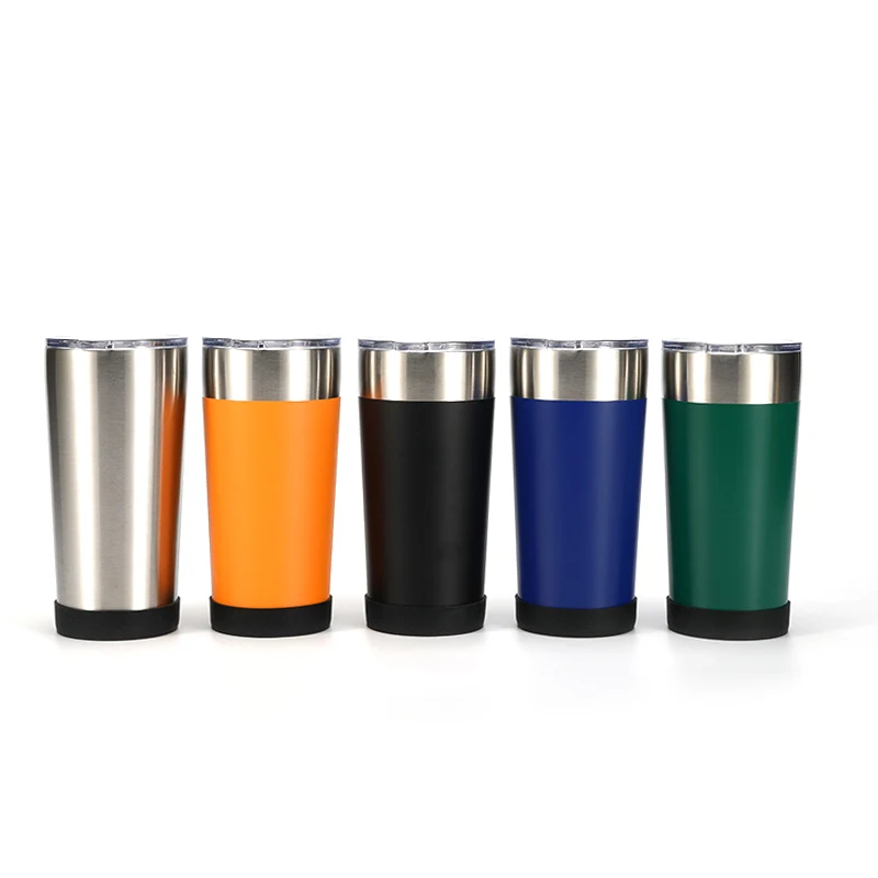 20oz Glass-Beer-Mugs-Wholesale Vacuum Mug  Travel Double Wall Stainless Steel Beer Mugs For Sublimation
