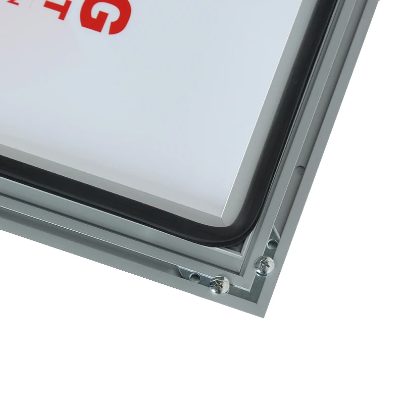 China Factory Office School Poster Case Felt/Cork Pin Board Display Case Bulletin Board