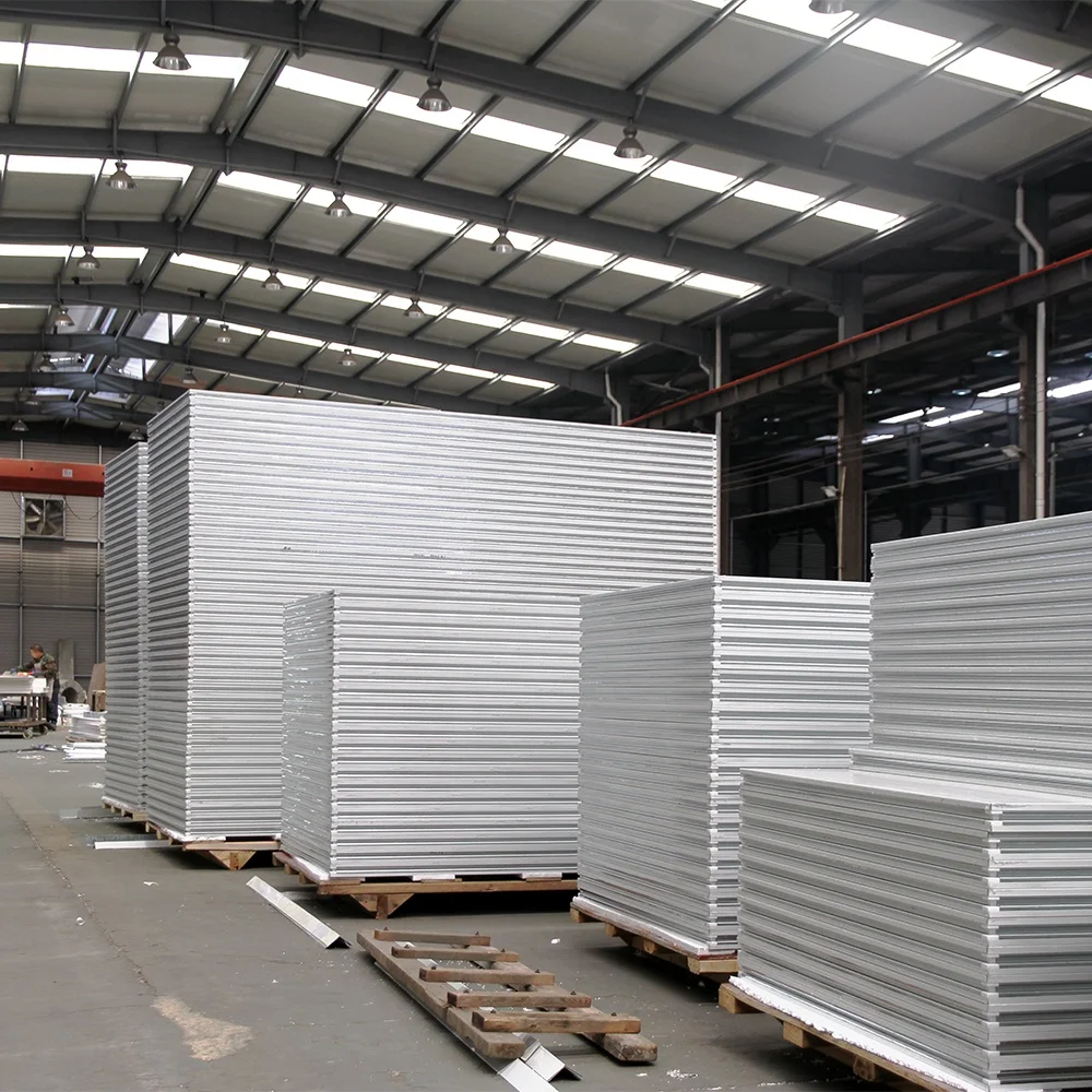 fire proof 50mm clean room hand made rock wool sandwich panel wall and roof for bio lab