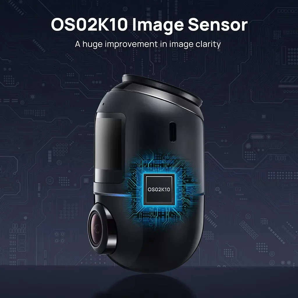 Omni-Built-In GPS ADAS Night Vision 24H Parking Monitor Car Camera 360 Car Camera Dashcam Car eMMC Storage LCD 70mai 4k Dash Cam
