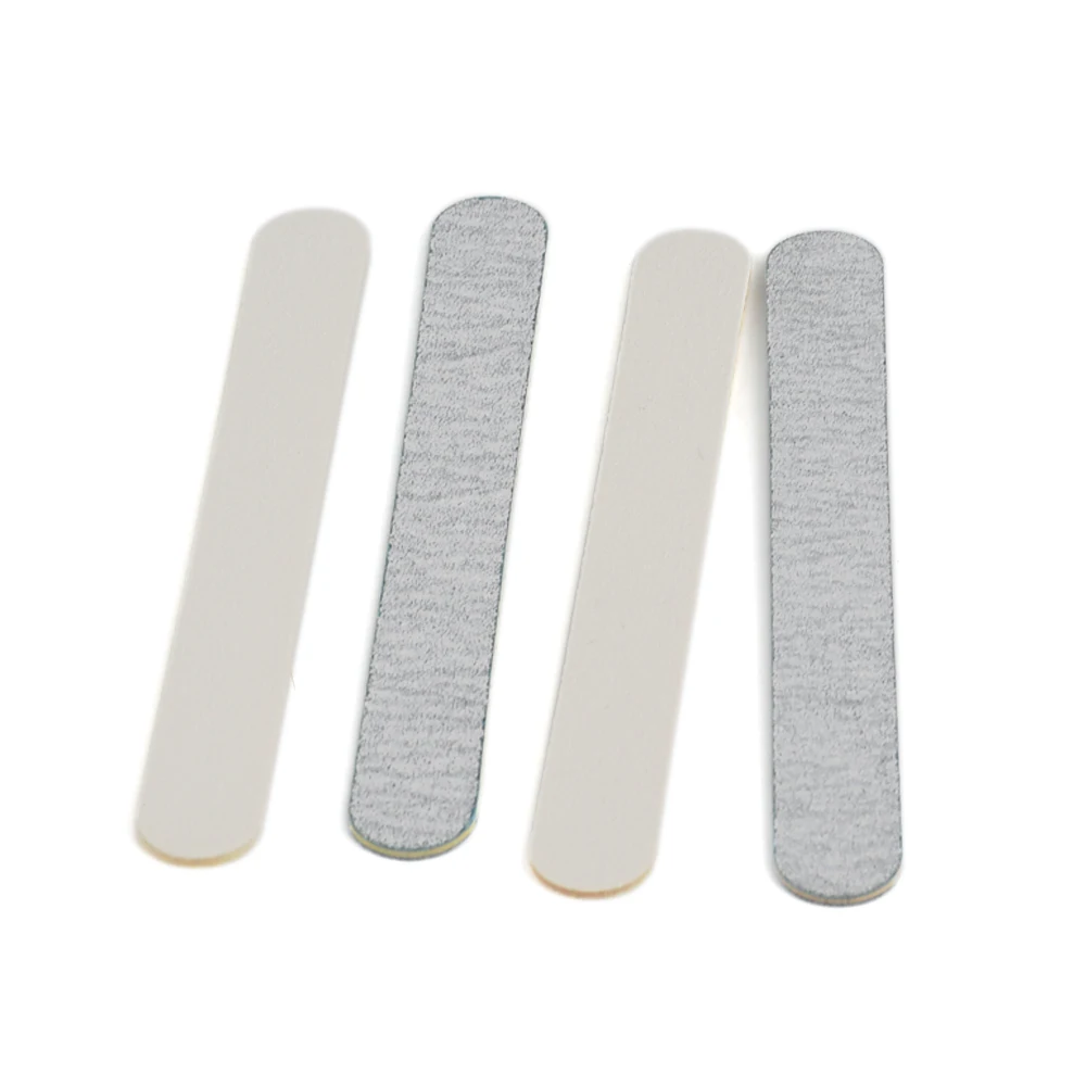 5000Pcs/Case Home Use Nail Filer Manicure File White Nail File Disposable Mini Wooden Zebra Nail File