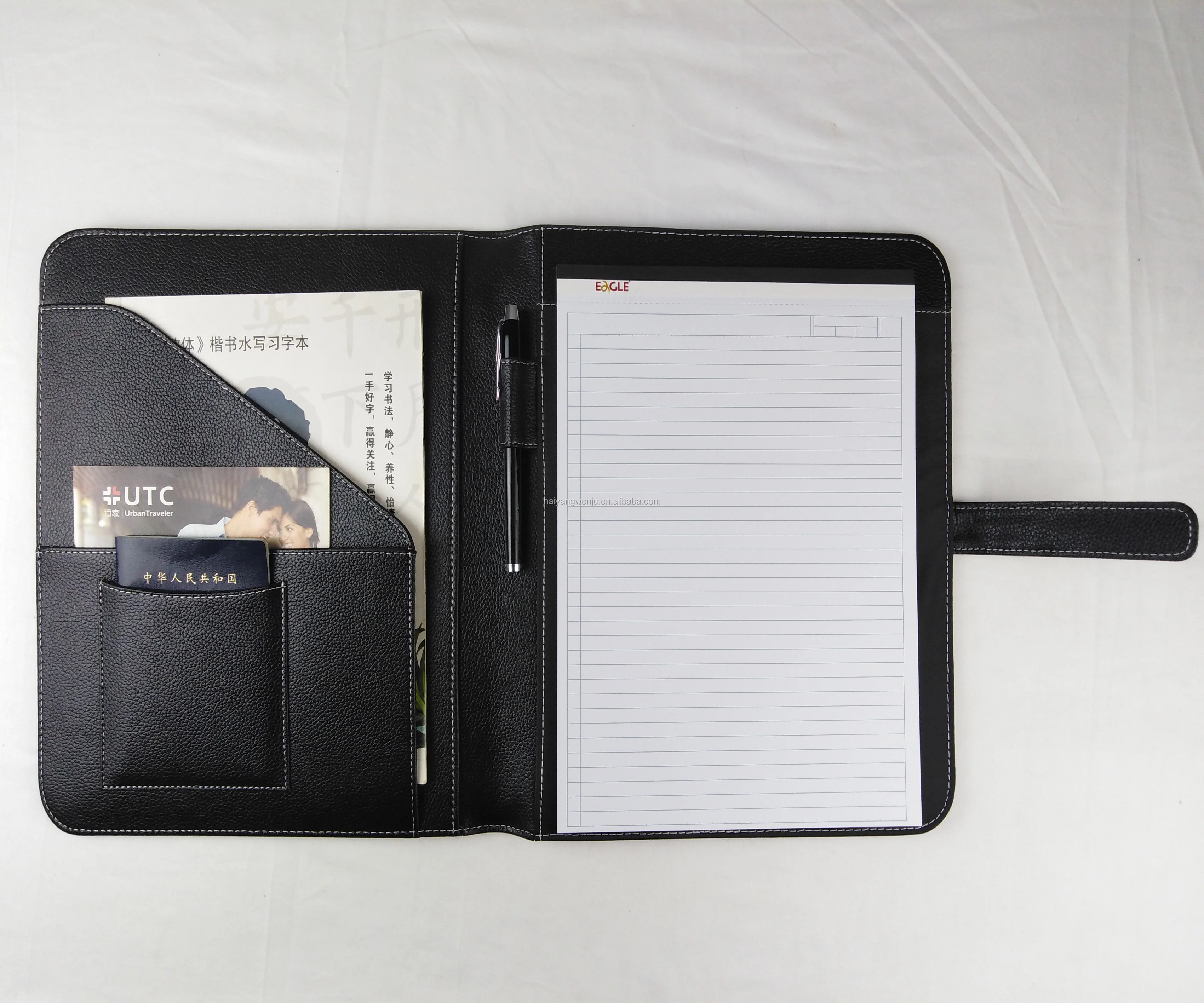 Новая модная деловая папка на заказ с портфелем для заметок