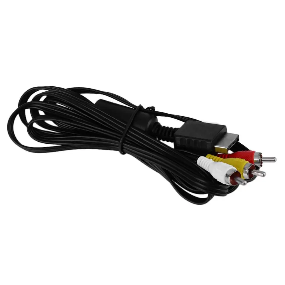 1.8M 6FT RCA TV Cable AV lead Sound Video for     PS 2 3 PS2 PS3