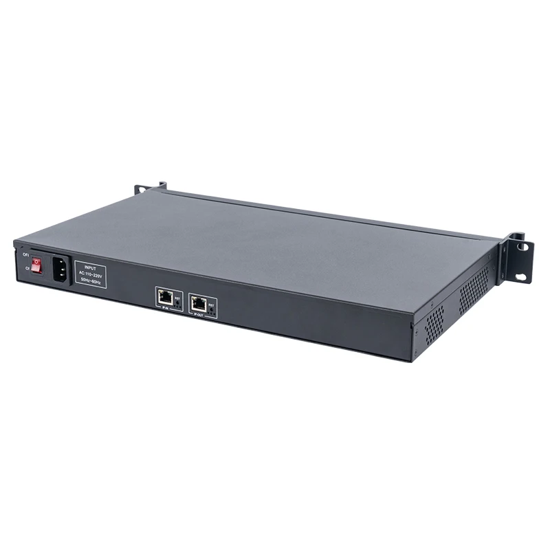 Haiwei YT1 H.265 H.264 4K 30FPS Mpeg Transcoder 1U IPTV Transcoder IP to IP Streaming Media Transcoder