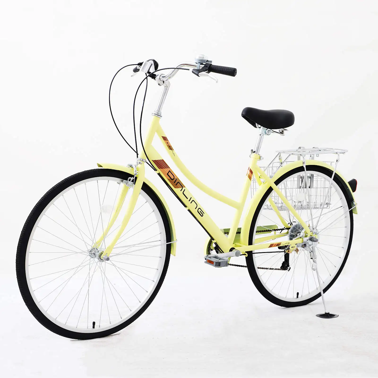 24/26 inch 7 gear motorized beach cruiser bike