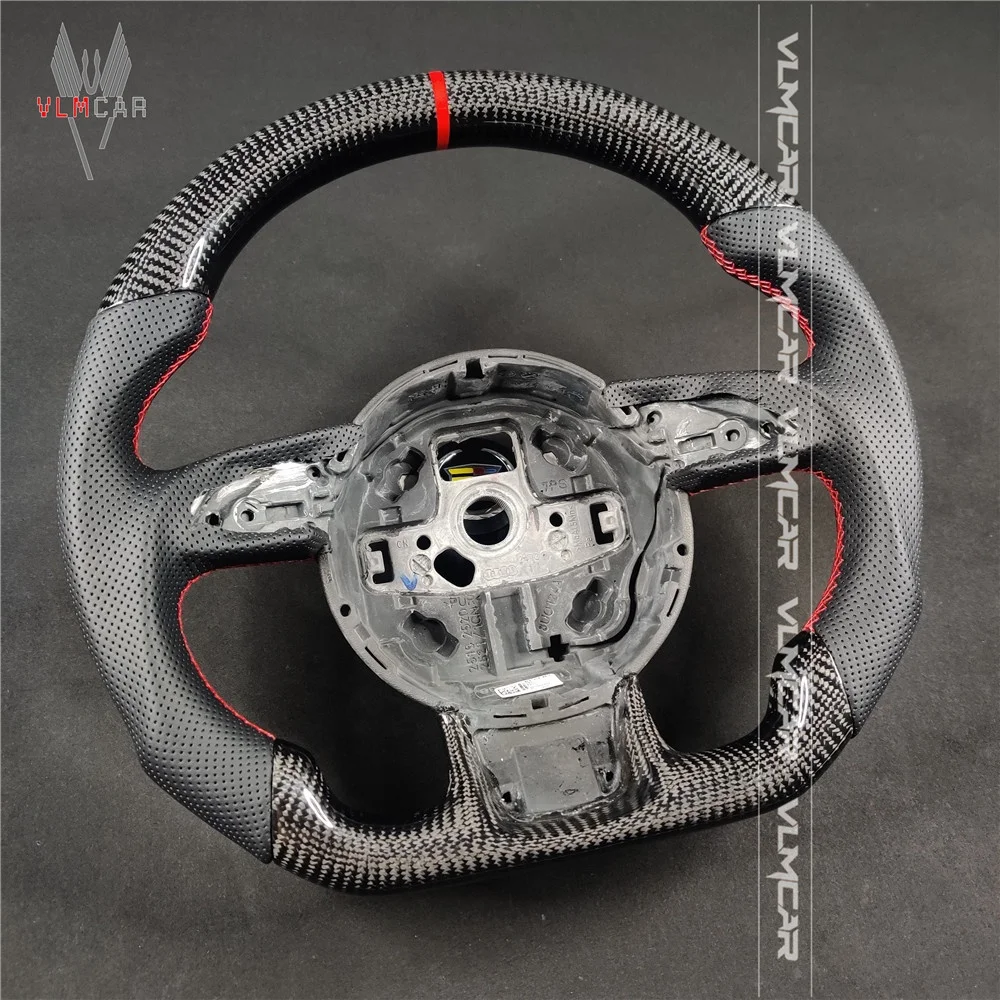 Private custom gloss carbon fiber steering wheel for audi a3/s3 /Available for all car models