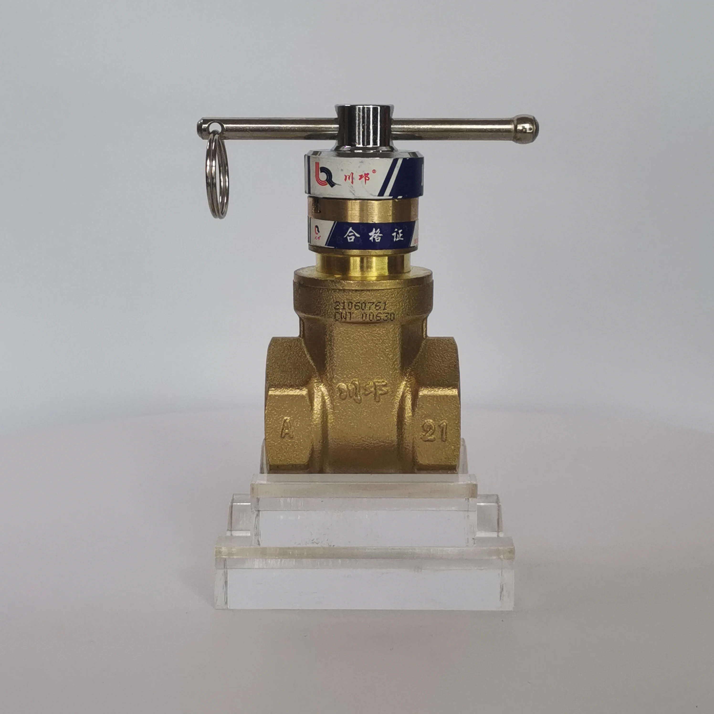PN16 Guard against theft Front end of water meter encryption Brass gate valve