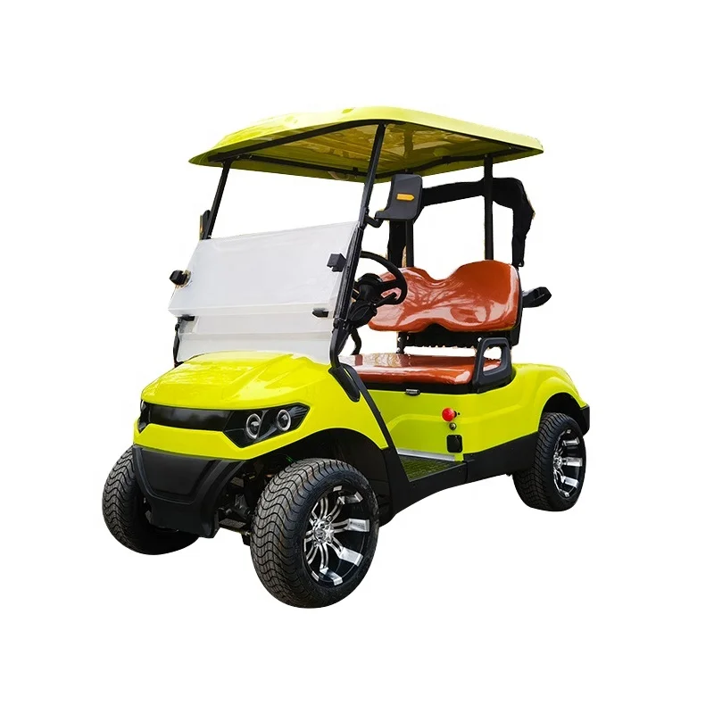 Lifted golf cart electric golf cart lithium battery utility vehicle  shuttle