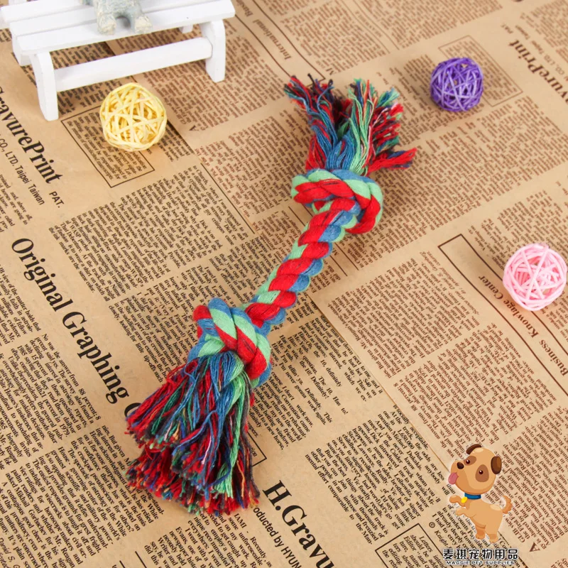 Interactive Chew  Multi-Color Rope Dog Toy Puppy Rope Toys for Small Dogs Doggy