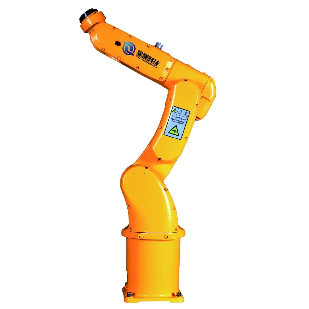 Six-axis automatic spray painting robot with electric gun for car toys camera phone shell bike stay bike crank