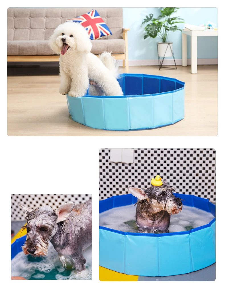 Manufacturer wholesale foldable pet grooming tubs dog swimming pool