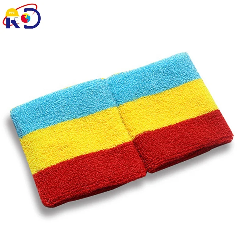 3 вида цветов с вышивкой из махровой ткани, спортивный браслет