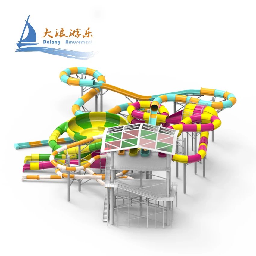 Selling big large water amusement park/cheap classic water slides/amusement park water play games