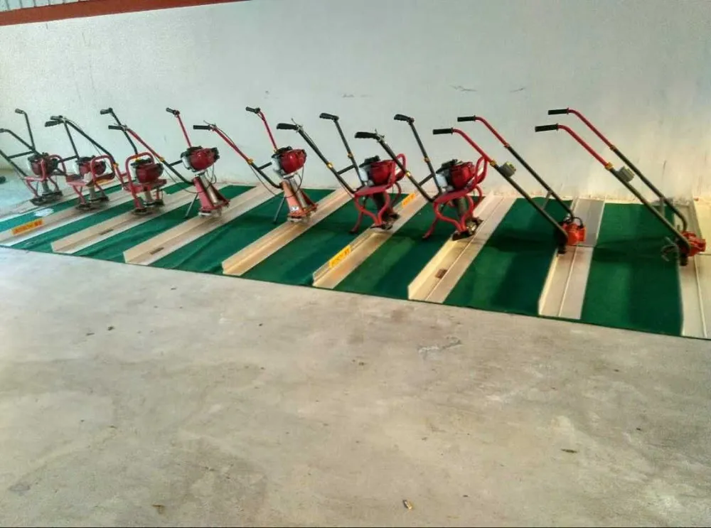 Concrete vibration leveling ruler screed floor leveling machine