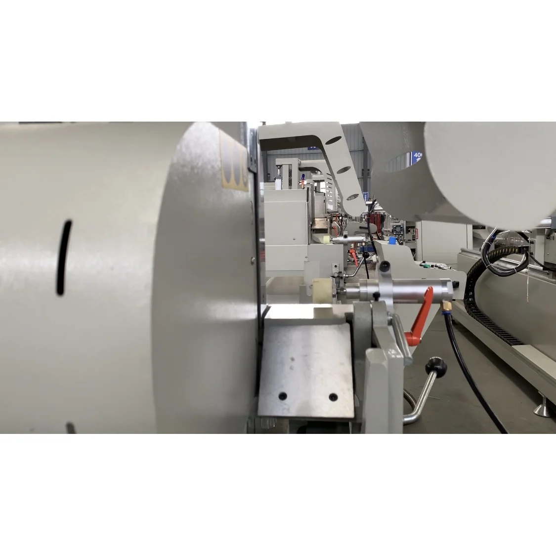 
aluminum/upvc profile cutting machine 