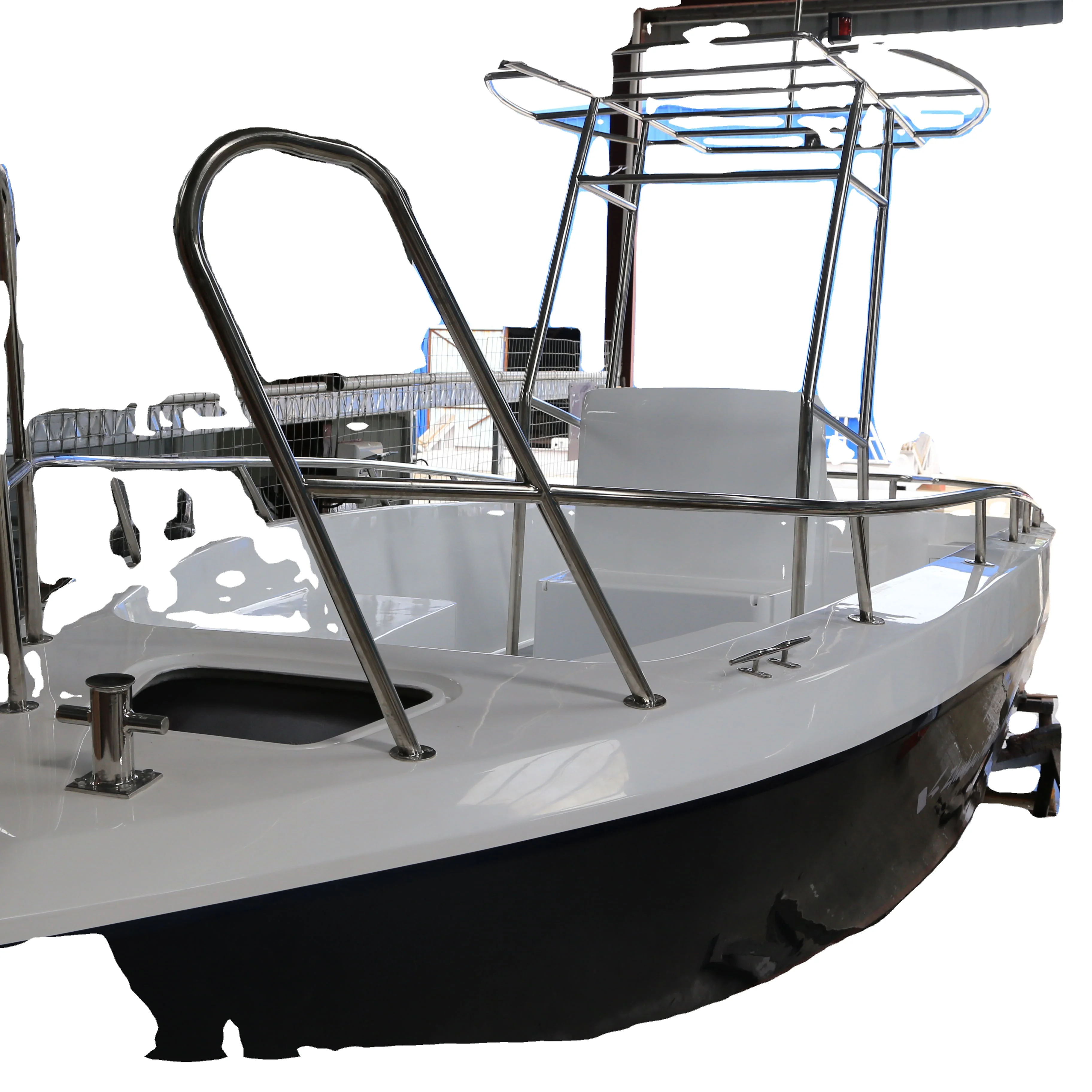 22ft алюминиевая рыбацкая лодка маленькая из стекловолокна сделано для продажи