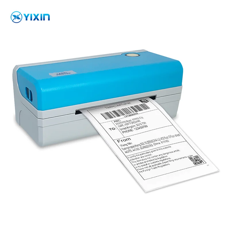 4*6 universal thermal printer hot selling label printing supermarket electronic waybill printing thermal transport label printer
