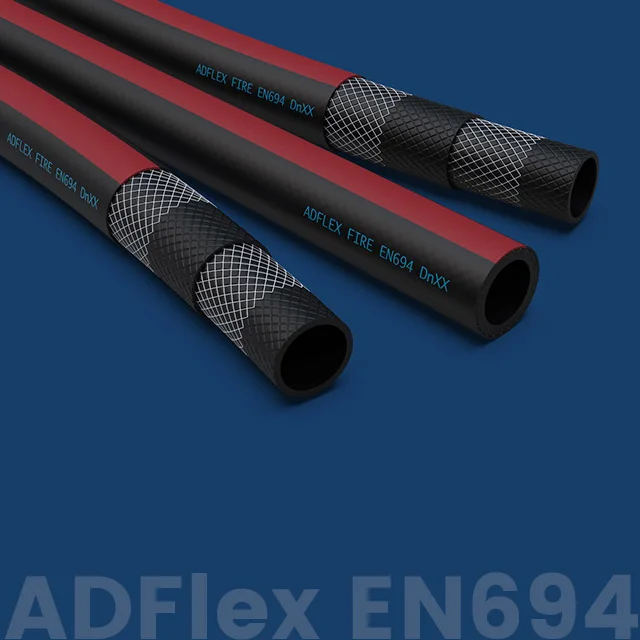 High End Price Great Quality Red Color 5-Layer Safety And Ease Of Use Plastic Fire Hoses For Export