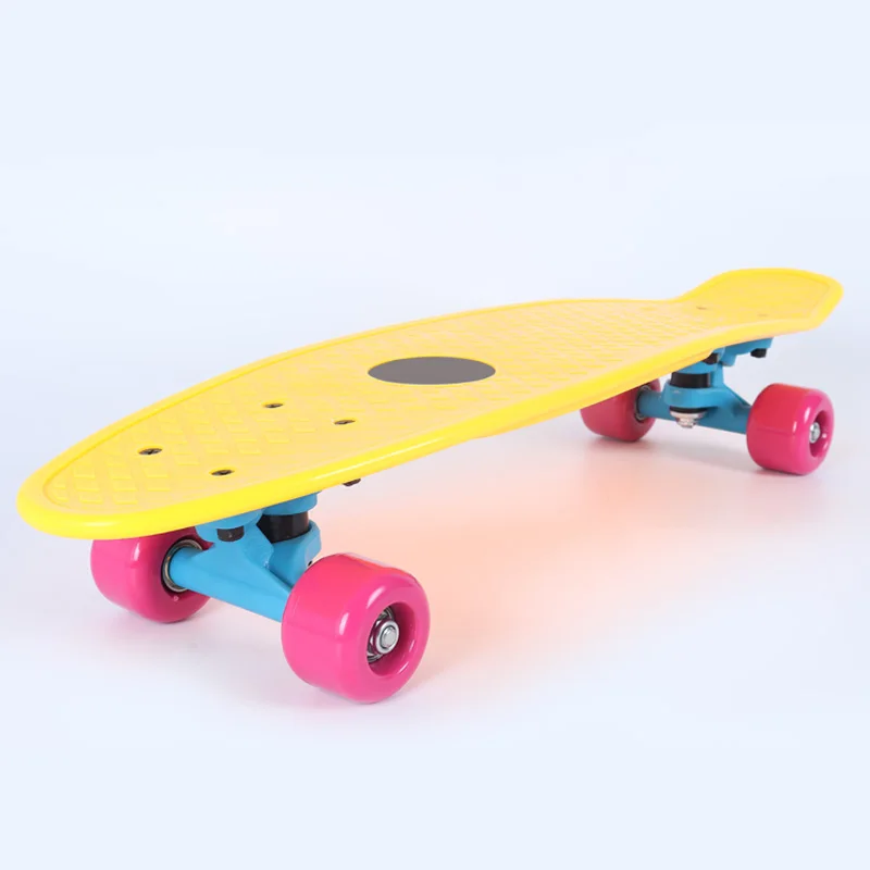 Custom Cruiser Plastic Fish Skateboard 22 Inch Skate Board